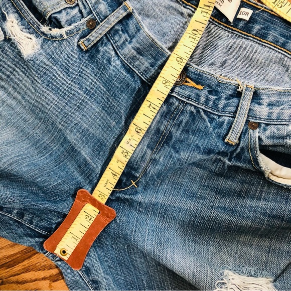 Abercrombie & Fitch > Womens Emma Distressed Boot Cut Low Rise Jeans > 10R - Picture 11 of 12